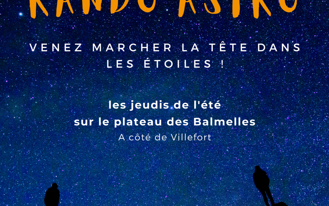 Soirées astronomie en Cévennes